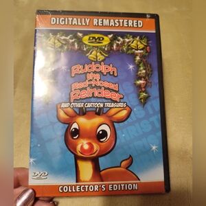 RUDOLPH THE RED-NOSED REINDEER And Other Cartoon Treasures DVD New sealed